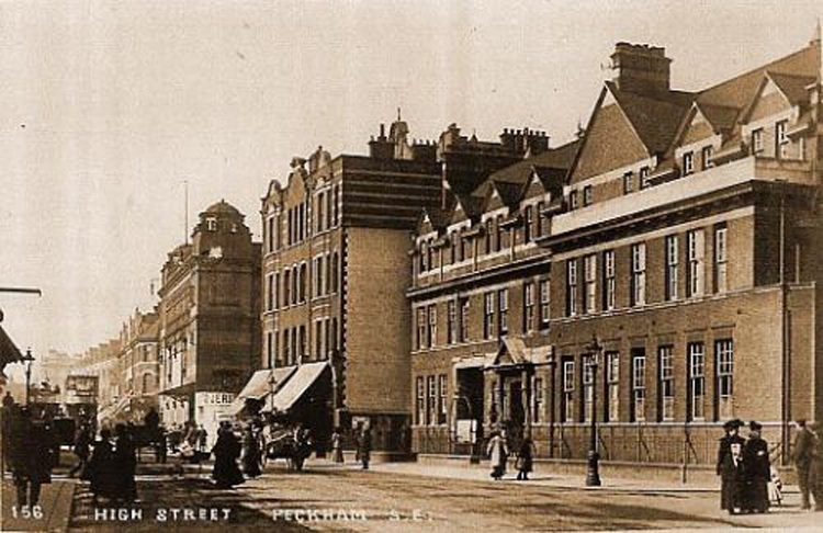 Image 3. Peckham police station in 1905. Source: Unknown, (1905) The Peckham Peculiar.
